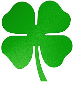 INOXLM Magnetische Wandtafel aus Stahl Kleeblatt beschreibbar mit Marker | Memoboard Memoboard | Magnettafel für Foto | Kindertafel | Pinnwand 35 x 32 cm (grün)