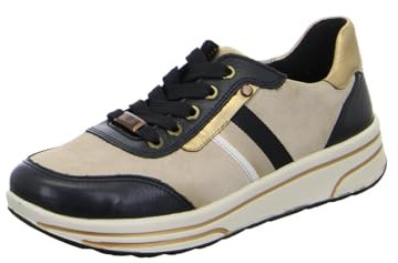 ARA Sneaker Sapporo Toffee Weiß Glattleder 39 EU
