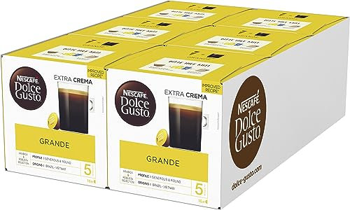 NESCAFÉ DOLCE GUSTO Grande Kaffeekapseln 6er Pack (6 x 16 Kapseln)
