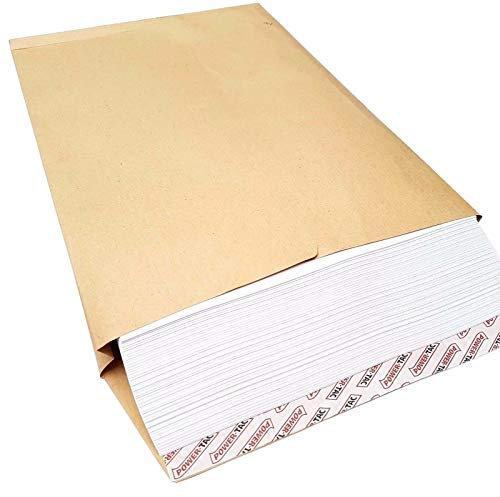 HSD Briefumschläge, C3, A3, Manila, 140 g/m², 450 mm x 324 mm x 30 mm, Braun, 10 Stück