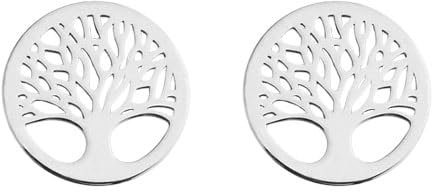 Lebensbaum Ohrstecker 925 Silber Baum des Lebens Ohrringe