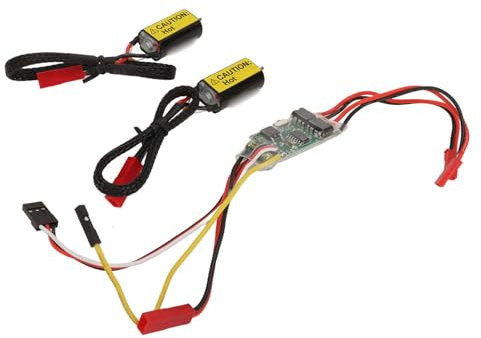 Dilwe Elektrische Geschwindigkeitsregler, Bidirektionale 10-A-Elektrogeschwindigkeitsregler, RC-Modellschiff-ESC-Geschwindigkeitsregelung