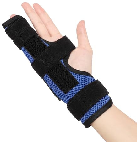 YiYame Fingerschiene Kleiner Finger, Schiene Kleiner Finger, Fingerschiene Ringfinger, Fingerorthese für gebrochener Finger, Abzugsringfinger, mittelhandknochen, Fingerschiene Rechts oder Links, M