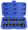 WORKPRO 13-teiliges Torx-Bit-Steckschlüsselsatz, T8-T60 Bit Set, Premium S2 Stahl Bits und Cr-V-Nüsse, mit Aufbewahrungskoffer, 1/4, 3/8 und 1/2 Antrieb
