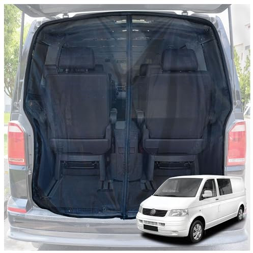 CHROMEMASTER | Magnetisches Fliegengitter für Camper, Campervan, Wohnmobil | Kompatibel mit VW Transporter T5 2003-2015 | Moskitonetz, Schutzgitter Gegen Insekten, Ungeziefer, Mücken und Spinnen