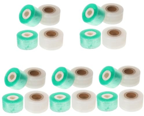 ARTIBETTER 20 Rollen Pfropffolie für Gartengeräte Blumenband für den Garten Baumveredelungsband gartenwerkzeug durchsichtiges Klebeband Anlage Reparaturband für Pflanzen Pflanzenzubehör PVC