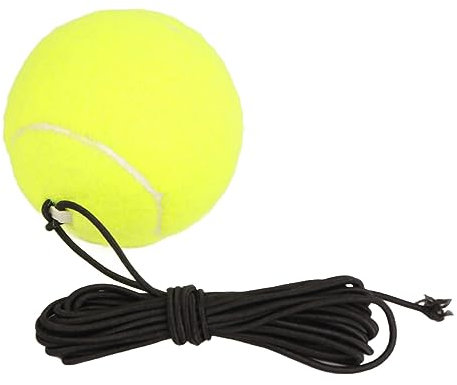 Eigenschaften: 1. Aus Material gefertigt. Übungsball mit Seil, Trainingsball, Leicht zu Tragen, Tennisball, Selbstlernend, mit Schnur, Outdoor, Indoor, Sport