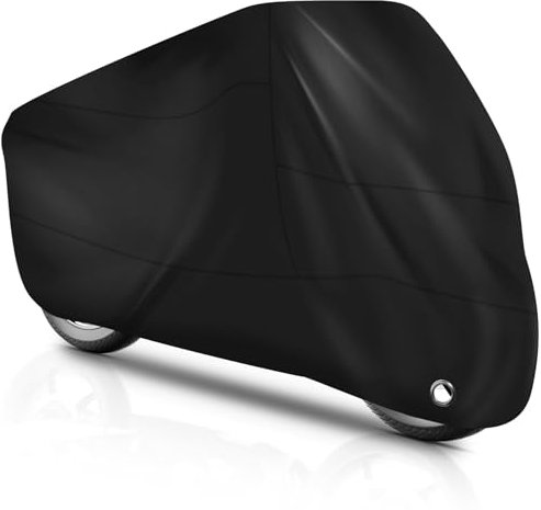 VODHXA Wasserdicht Motorrad Abdeckplane für Suzuki SV650 SV 650 S 650S, Motorrad Abdeckplane Outdoor, Staubdicht Atmungsaktiv Motorradabdeckung, Abdeckhaube Indoor Motorradplane