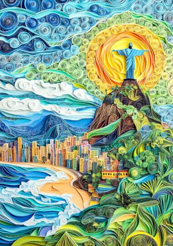 CALVENDO Poster 29,7 x 42,0 cm Hochformat Cristo Redentor in Rio de Janeiro| Bilder, Kunstdruck, Wandbild, Wanddeko, Prints ohne Rahmen