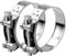 T Bolt Hose Clamps 86-91mm Exhaust Pipe Clamp 2 Pieces Heavy Duty Tube Clamps 304 Stainless Steel Bolt Clip Band Width 24mm for Exhaust Hose Water Pipe Attachment