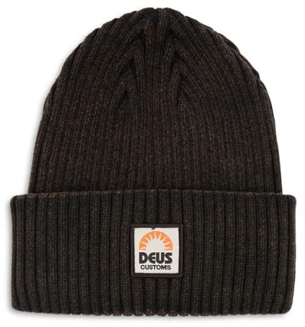 Deus Ex Machina Mütze Schwarz Melody Beanie, Anthrazit, One size