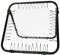 Cawila Academy Rebounder, Netzrückprallwand, 100 x 100cm, schwarz