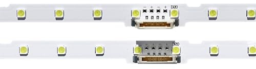 TVAAGHBCBR Tira de retroiluminación LED 38LED Compatible for Samsung 49 TV UE49NU7140U UE49NU7100U Aot_49_NU7300_NU7100_2X38_6V
