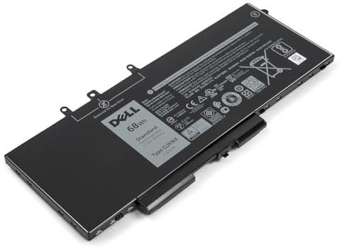 Dell GJKNX Laptop Battery (7.6V/68Wh/4-Cell) for Latitude 5280/5288 / 5290/5480 / 5488/5490 / 5491/5495 / 5580/5590, Precision 3520/3530