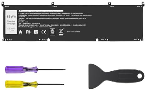 ASUNCELL 11.4V/86Wh 69KF2 Laptop Akku für Dell XPS 15 9500 9510 9520 9530 Series, Precision 5550 5560 5570, G15 5510 5511 5520 5525, M15 R3 R4 R5 R6 R7 M16 R1 M17 R3 R4 Series