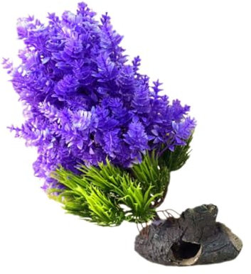 TOYANDONA Plantes Décoratives pour Aquarium Fausse Aquatique Réaliste Décoration pour Réservoirs à Accessoire Compact pour Paysage Aquatique