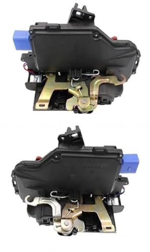 Actuador Cerradura Puerta Actuador Bloqueo Puerta Trasera Izquierda Y Derecha Para VW Para Jetta Para Touran Para Golf V Motor Mecanismo Central 3D4839015A 3D4839016A Motor Actuador(Rear Left Right)