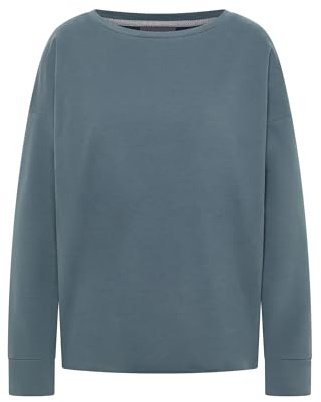 Elbsand Damen Sweatshirt Pullover mit Rückenprint ESWRiane 70509 00 Moonstone (9790) L