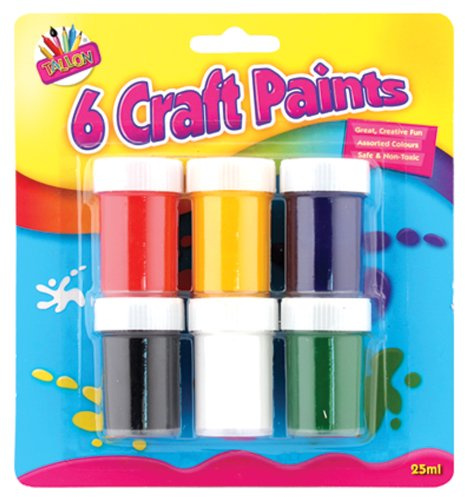 ART BOX Craft Paint Pot (Pack of 6), 5457