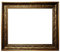 Barockrahmen Gold fein verziert, 917 ORO, Leerrahmen, 18x24 cm