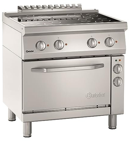 Bartscher Elektro-Ceranherd 700 mit Elektrobackofen 1/1 GN Gastronomiebedarf