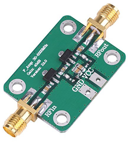 Amplificatore a banda larga RF guadagno 40 dB Amplificatore ad alta frequenza 30 MHz-4000 MHz per FM HF VHF/UHF