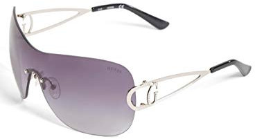 GUESS Factory Oversized Logo Shield Sunglasses