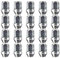 Set mit 20 M12 X 1.5, 19mm Sechskant Alufelgen Radmuttern, Passend für Ford & Mehr