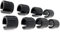 Design61 Set di 8 feltrini per sedia, diametro 14 – 16 mm, senza perni Silencer