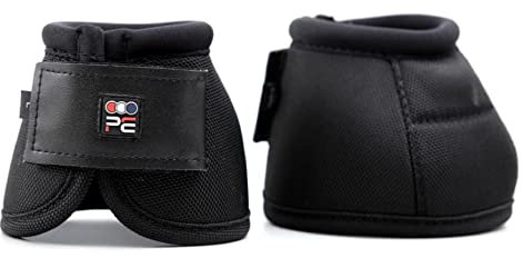 Premier Equine Ballistic No Turn Over Reach Boots 1022, Türkis, Größe L