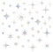 PLIGREAT 43 Pcs Stars Window Decals, Static Window Stickers, Crash Proof Window Clings Glass Alert Sticker Anti-Collision Window Decal for Birds, Rainbow Suncatchers Sticker Home Summer Window Decor