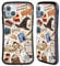 Head Case Designs Officially Licensed Harry Potter Hogwarts Pattern Deathly Hallows XXXVII Hybrid Case Compatible With Apple iPhone 14
