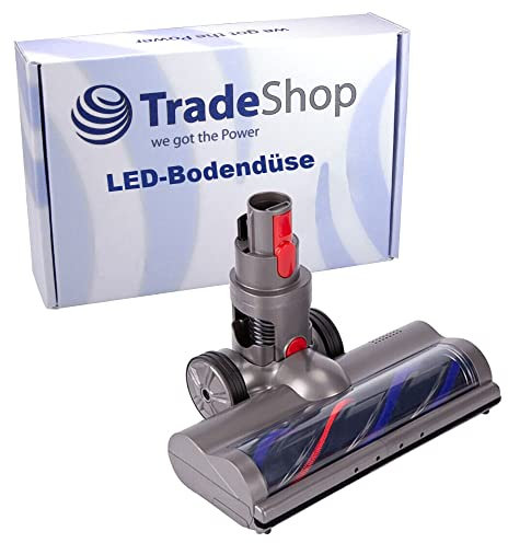 Trade-Shop LED Elektrobürste Teppichdüse mit Direktantrieb kompatibel mit Dyson V11 Complete Extra, V11 Torque Drive Extra, V11 Outsize Staubsauger