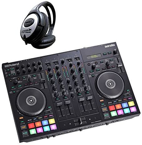 Roland D-J707M - Controller per DJ portatile + cuffie keepdrum