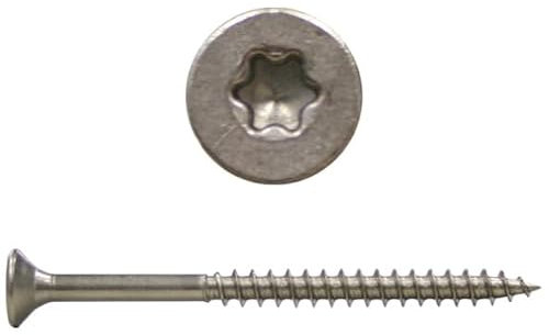 Spanplattenschrauben 4,5x70 Edelstahl V2A - 100 Stk. - Antrieb: TX