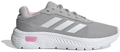 adidas Femme Cloudfoam Comfy Shoes, Grey Two/Cloud White/Clear Pink, 38 2/3 EU