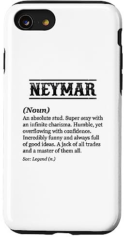 iPhone SE (2020) / 7 / 8 NEYMAR - Name Definition | Funny Phrase - Customised Men's Case