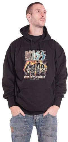 KISS End of The Road Final Tour Pullover Kapuzenpullover M