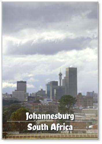 Kühlschrankmagnet Johannesburg Skyline