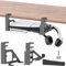 Rysker PS5 Under Desk Stand for PS5/Slim/Pro, Horizontal Stand for Playstation 5, Accessories for PS5 with Headphone Stand