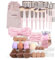 MAANGE Set di pennelli da trucco, 51 pezzi, set di pennelli sintetici di alta qualità, per fondotinta, cipria, correttori, ombretti, fard, pennelli da trucco (rosa)