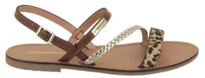 LES TROPEZIENNES PAR M. BELARBI Damen Batresse Sandalenschuhe, Leopard Multi, 37 EU