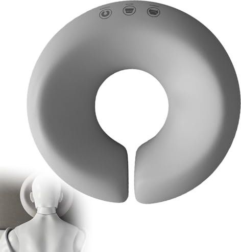 KBIBCK Cuscino a faccia in giù, Cuscino Per Lettino Da Massaggio, Cuscino viso per massaggio, Cuscino per viso in memory foam per tavolo da massaggio (Grigio siderale)