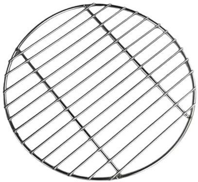 Round BBQ Grill Net, 10 Inch Stainless Steel Barbecue Round Grill Grate Reusable Barbecue Mesh Mat Wire Grid Rack for Outdoor Camping Picnic