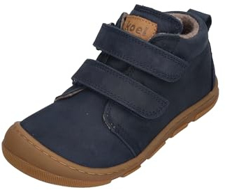 KOEL Barefoot Kinderschuhe - Kari Wool extra weit - Navy, Größe:33 EU