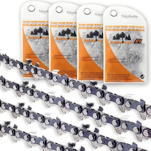 4x Sägekette Kette Kompatibel mit Stihl 1/4 Picco Micro 3 PM3 | 1,1mm | 30cm | 3670 000 0064