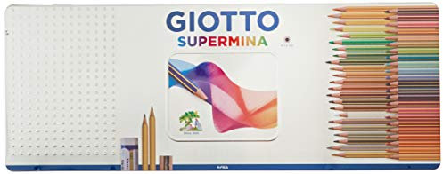 Giotto 237500 - Lápices, caja de 50 unidades, Multicolor