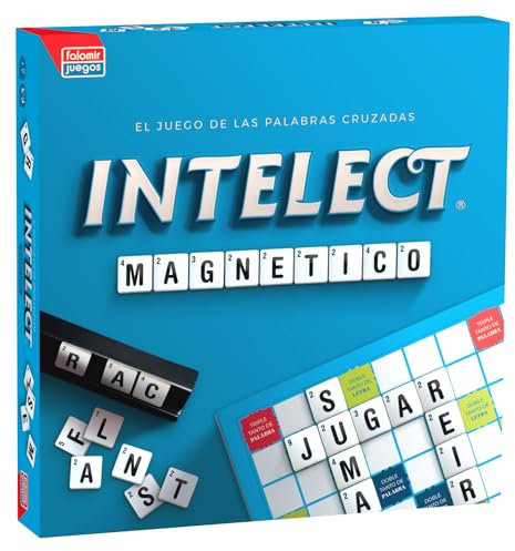 FALOMIR - Intellect Magnetisches Brettspiel (646386), 9+ Jahre