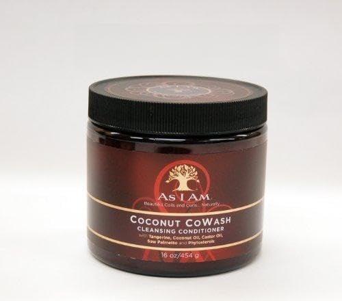 As I Am Coconut Cowash Cleansing Conditioner 16oz (Pack of 3) by As I Am [Beauty] (English Manual)
