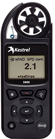 Kestrel 5000 Umweltfreundliche Meter, schwarz